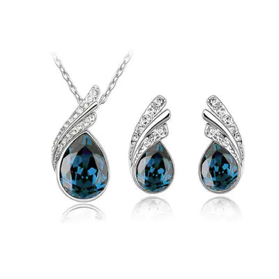 Glamour Crystal Jewelry Combo