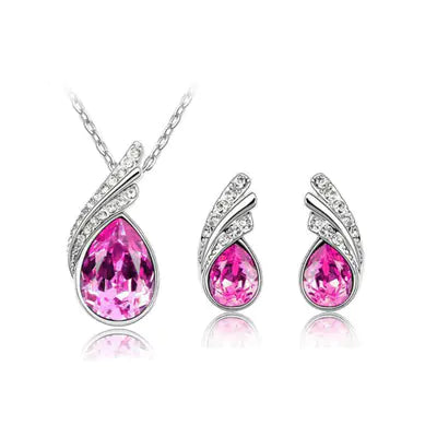 Glamour Crystal Jewelry Combo