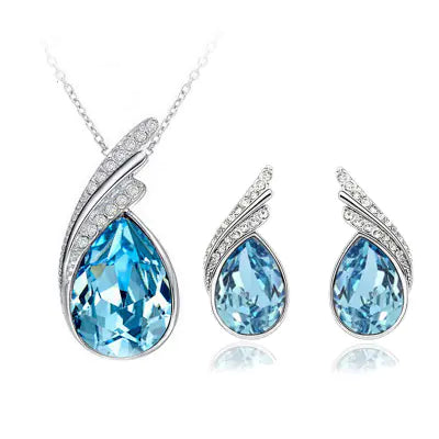 Glamour Crystal Jewelry Combo
