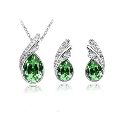 Glamour Crystal Jewelry Combo