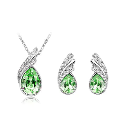 Glamour Crystal Jewelry Combo